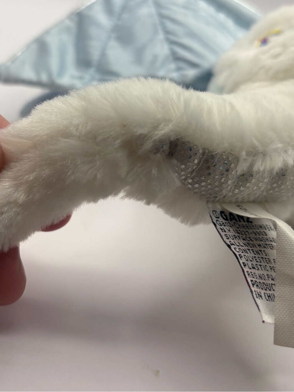 Webkinz Ice Dragon with Sealed Secret Code Tag White Stuffed Animal Ganz READ - Picture 15 of 16